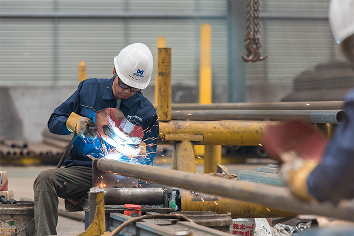 万宁网架焊接车间